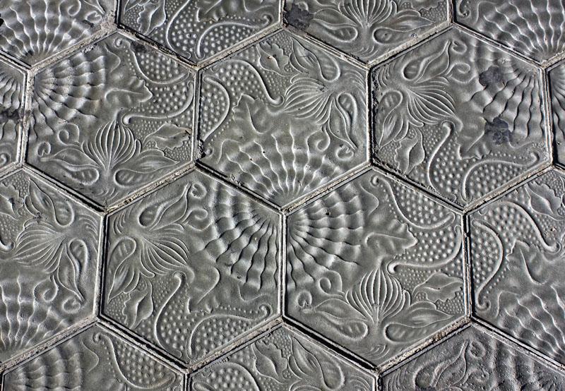 mosaico hidráulico