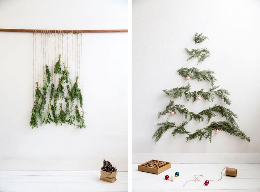árboles de Navidad DIY