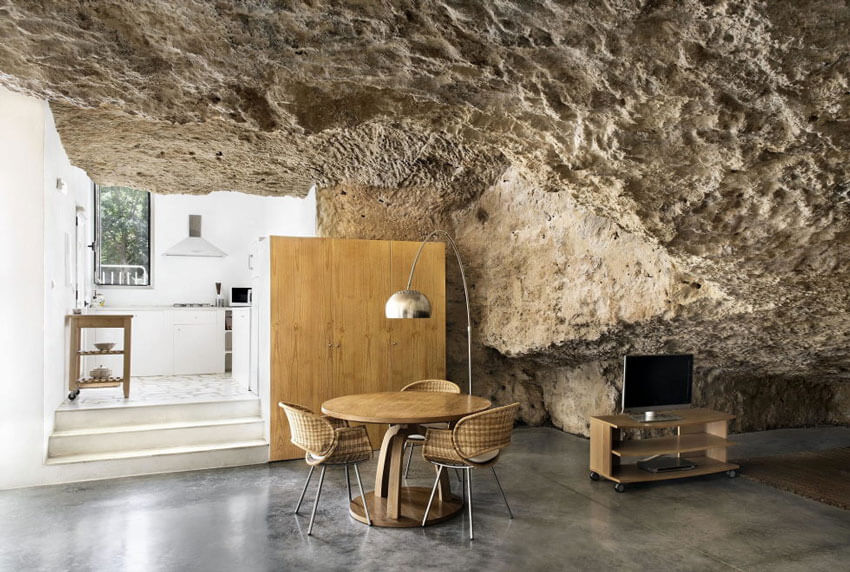 ¿Te imaginas cómo sería vivir en una casa cueva"