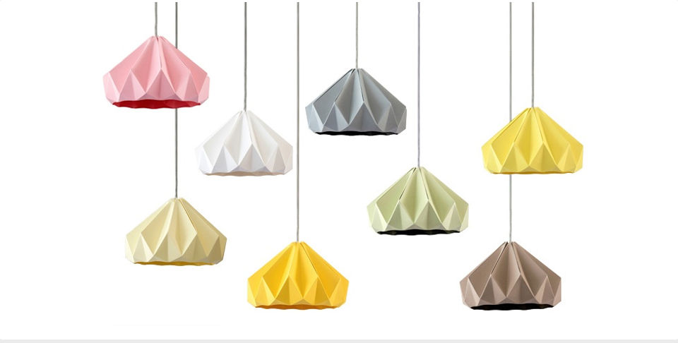 Ligeramente Broma Cuerda Origami: el arte del papel en forma de lámpara