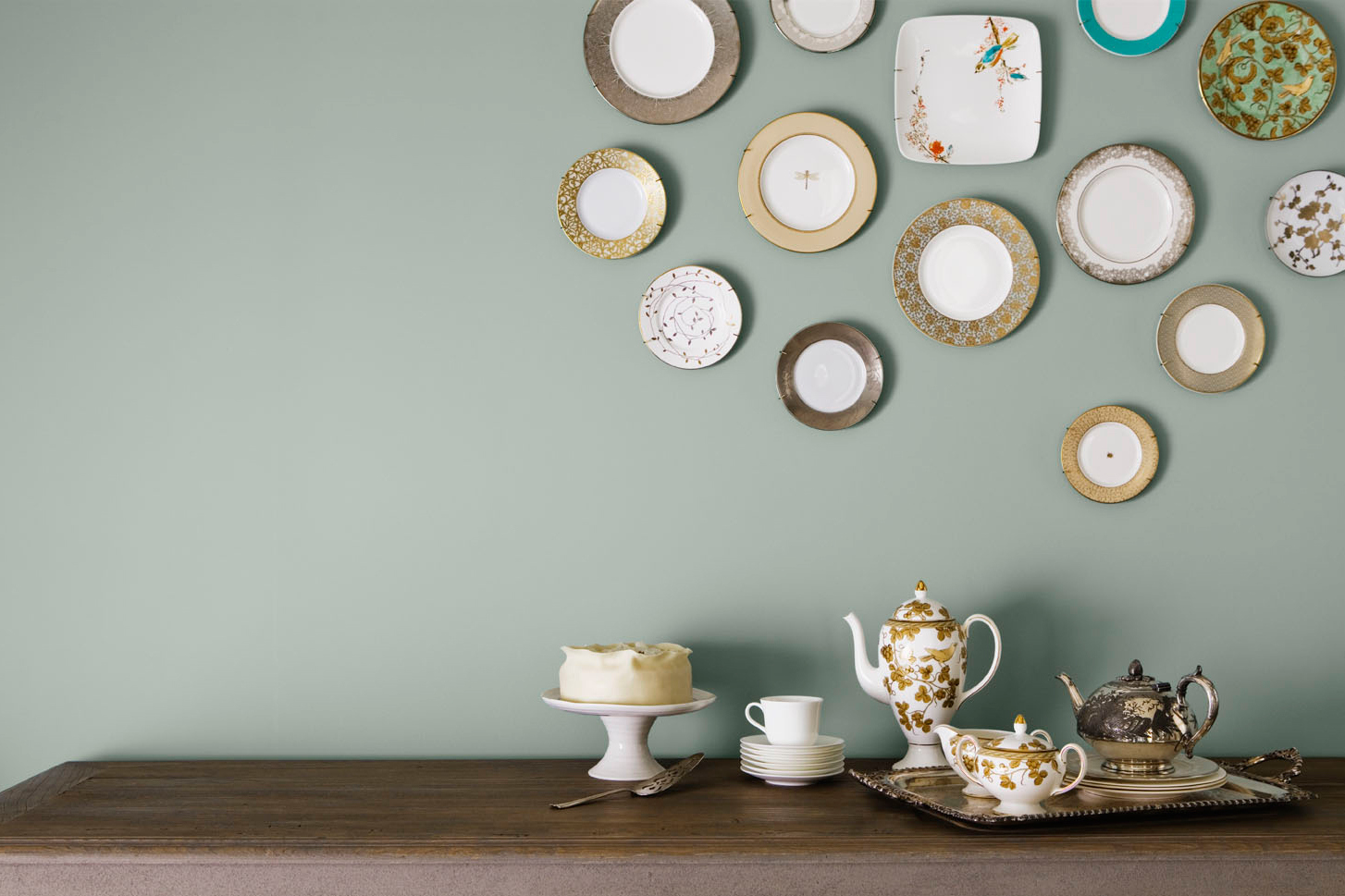 lanzamiento Renacimiento accidente Emplatando: Ideas para decorar las paredes con platos