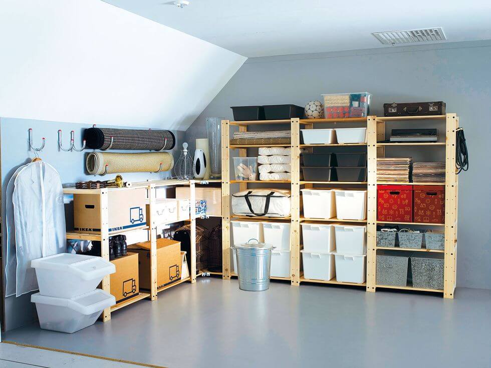 Estanterías de Ikea para tener una despensa, trastero o tendedero más  ordenado y bonito